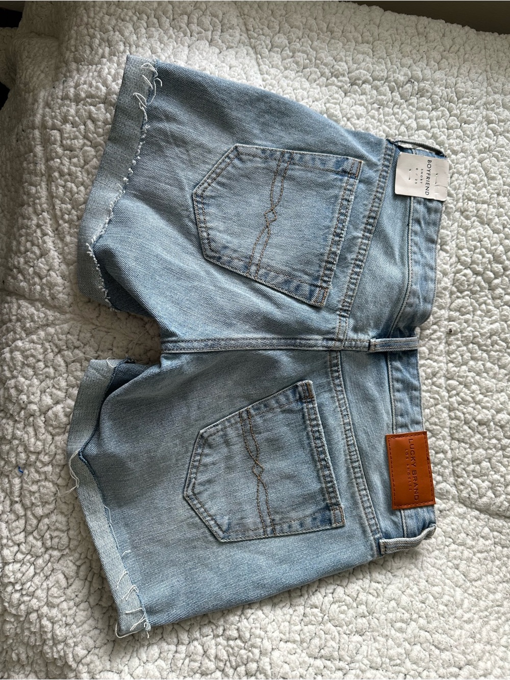 Lucky Brand Light Blue Cutoff Denim Shorts